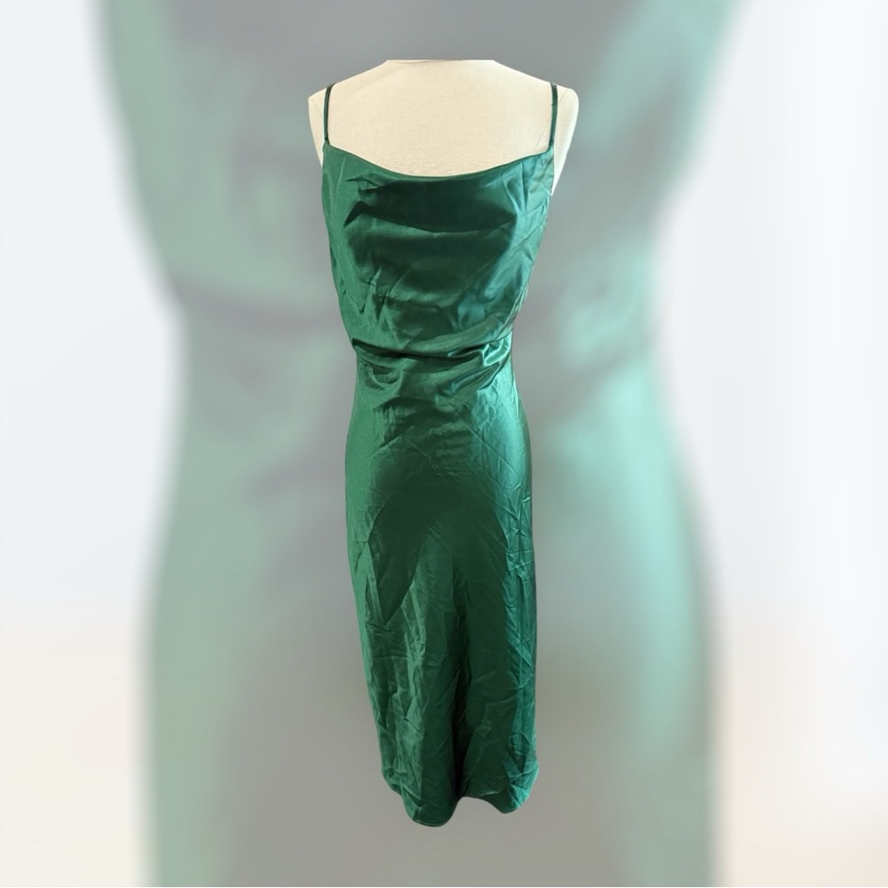 ASPEN Midi Dress in Emerald Green NEW W/TAGS